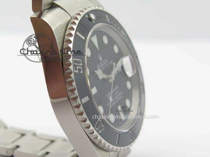 Black ETA2836 Submariner SS Maker Best BP Swiss Dial SS Edition 0416